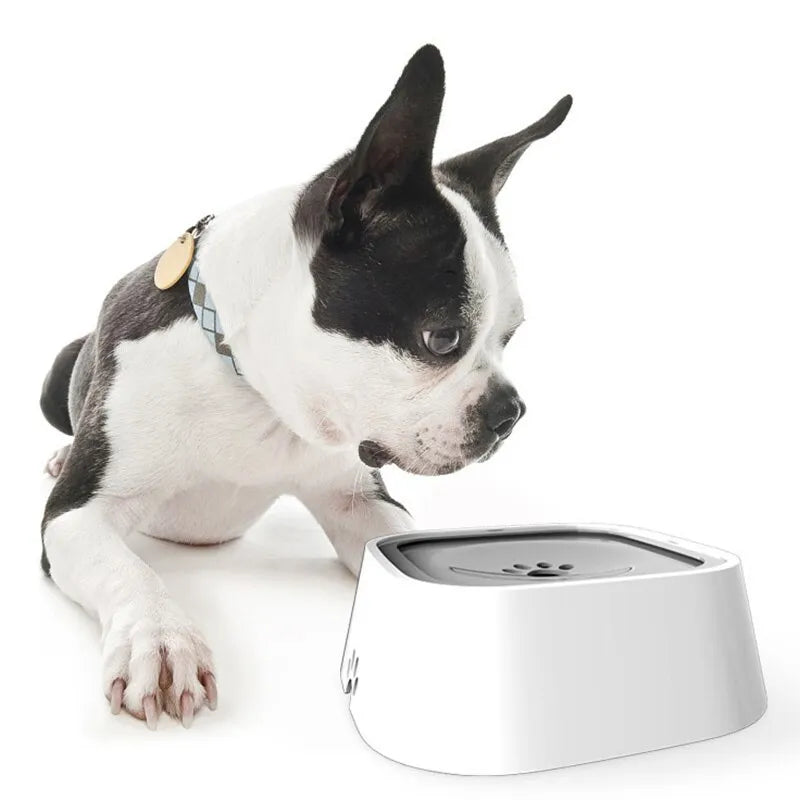 Anti-Overflow Dog Drinking Water Bowls