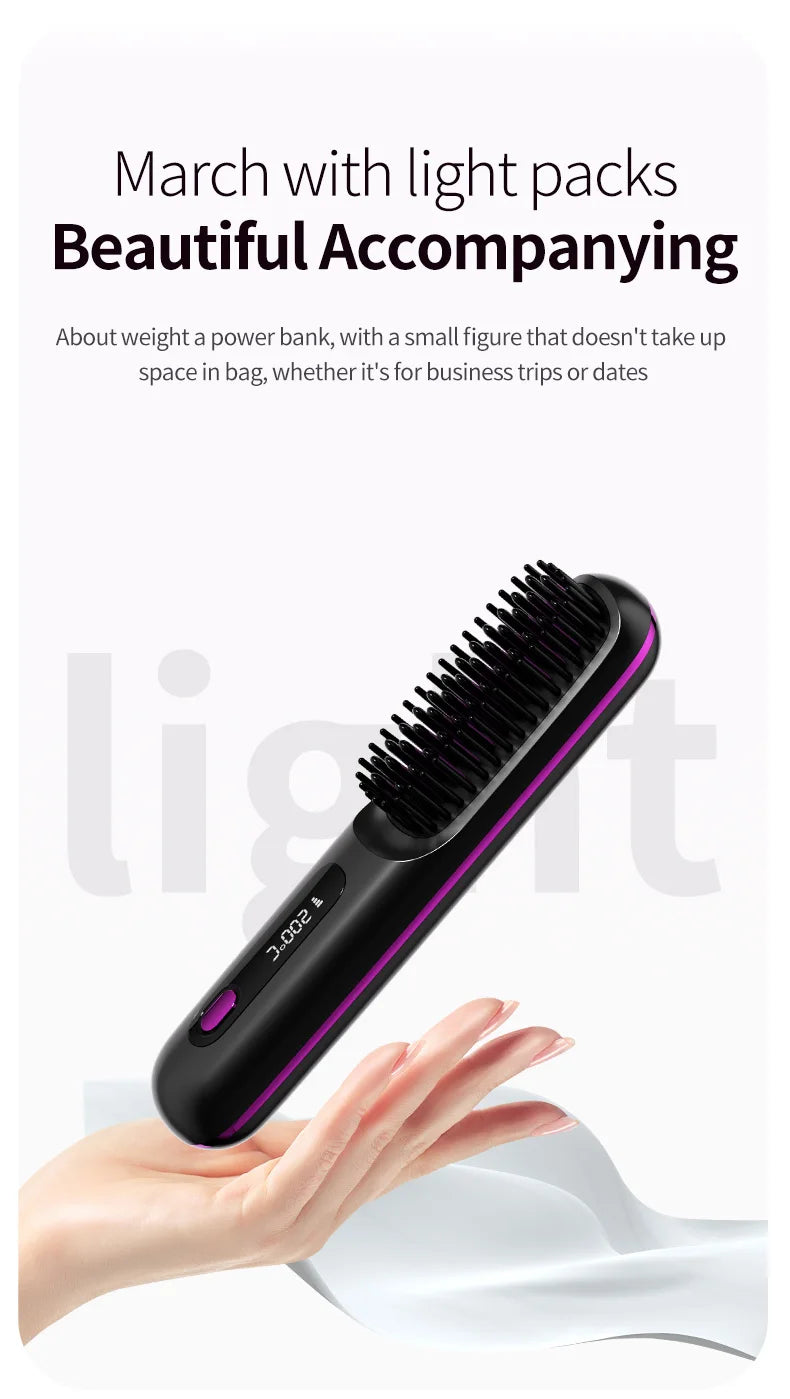 Magic Portable & Wireless Hair Straightener