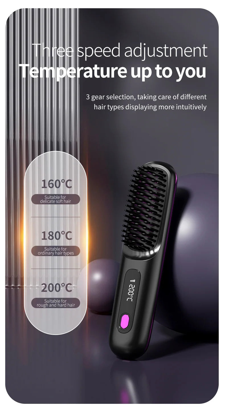 Magic Portable & Wireless Hair Straightener