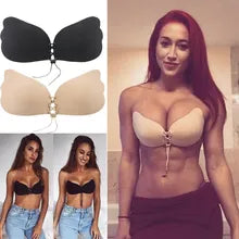 Large Size Strapless Bra Adhesive Sticky Push Up Bras For Women Rabbit Brassiere Lingerie Invisible Women Hot