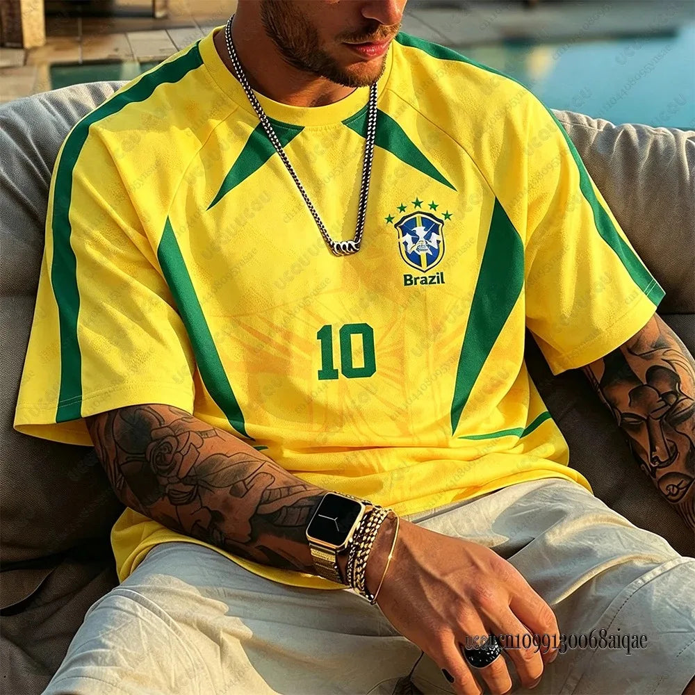 Summer New Football Jerseys For Men 2026 World Football Match Sports Tshirts